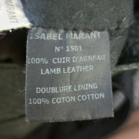 Isabel Marant large leather bag - Picture 9 of 13